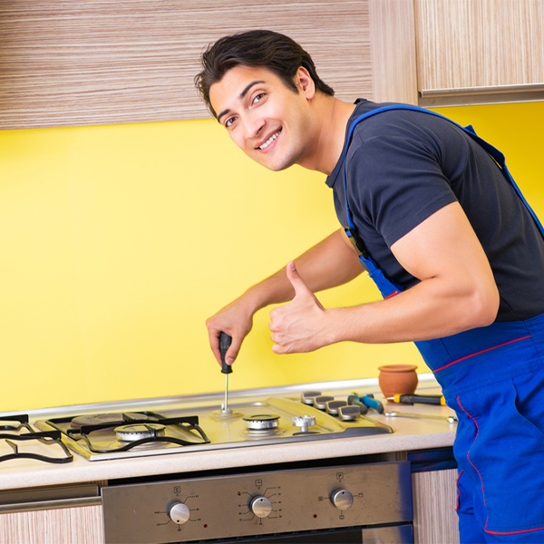 can you provide references from satisfied stove repair customers in Burchinal Iowa